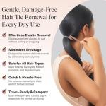 Kitsch Hair Tie Cutter – Easy To Use, Pain Free Rubber Band Cutter for Hair Kids, Baby & Toddler Girls | Ideal Gifts for Women – Multicolor, 3pc Set