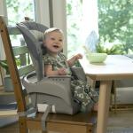 Ingenuity Full Course 6-in-1 High Chair - Baby to 5 Years Old, 6 Convertible Modes, 2 Dishwasher Safe Trays - Astro, 13108