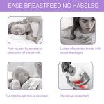 Breast Therapy Pads - Hot & Cold Gel Pads for Breastfeeding & Postpartum Recovery, Pain Relief for Mastitis & Engorgement