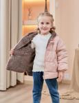 Enlifety Baby Down Jacket for Girls 6-12 Months Pink Bear Ear Zipper Coat with Pocket Winter Warm Thick Hooded Clothes Outwear