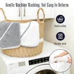 BAMBOO QUEEN 2 Pack Baby Bath Towel - Rayon Made from Bamboo, Ultra Soft Hooded Towels for Babies,Toddler,Infant - Newborn Essential -Perfect Baby Registry Gifts for Boy Girl