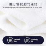 BAMBOO QUEEN 2 Pack Baby Bath Towel - Rayon Made from Bamboo, Ultra Soft Hooded Towels for Babies,Toddler,Infant - Newborn Essential -Perfect Baby Registry Gifts for Boy Girl