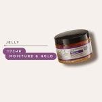 Carol's Daughter Black Vanilla Moisture and Hold Jelly, Hair Gel For Dry Hair with Shea Butter, Jojoba and Vanilla, 12 Fl Oz