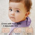 Kewlife gift Muslin Baby Bibs 6-Pack Baby Drool Bandana Bibs for Baby Girls Boys Infant Newborn Toddler Drooling and Teething (Macaron Pink)