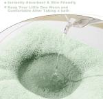 Gucilulu Hooded Baby Towel - Premium Soft Bath Towel for Baby, Newborn,Infant - Ultra Absorbent,Natural Baby Stuff Towel, Soft Coral Velvet Coral Fleece Bath Towel for Boys and Girls (Happy Dinosaur)