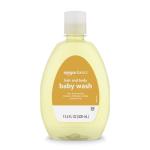 Amazon Basics Tear-Free Baby Hair and Body Wash, Lightly scented, 13.6 Fluid Ounce, 1-Pack