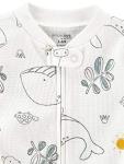 Simple Joys by Carter's Baby 2-Pack 2-Way Zip Thermal Footed Sleep and Play