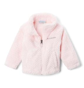 Columbia Youth Infant Fire Side Sherpa Full Zip Fleece Jacket, Satin Pink, 12/18