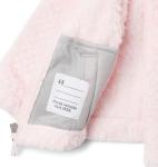 Columbia Youth Infant Fire Side Sherpa Full Zip Fleece Jacket, Satin Pink, 12/18