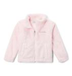 Columbia Youth Infant Fire Side Sherpa Full Zip Fleece Jacket, Satin Pink, 12/18