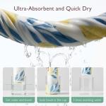 Momcozy Baby Towel with Hooded - Ultra Soft & Absorbent Large Bath Towel Set for Comfort & Gentle on Baby's Skin - Med Thick& Durable -Shower Gift & Bath Essential for Newborn, Infant, Toddler