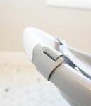 Regalo Baby Basics Infant Bath Tub, Includes Air Mesh Sling, Adjustable As Your Baby Grows, Drying Hook for Easy Clean