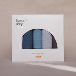 Muslin Bibs for Baby Boys Girls,Organic Muslin Baby Bib for Drooling and Teething,Soft Bandana Drool Bibs 5 Pack