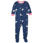 Gerber Baby Girls' 4-Pack Footed Pajamas, Dreams Rainbows Pink, 3T