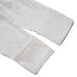 Aablexema Baby Footie Pajamas with Mitten Cuffs, Double Zipper Infant Cotton clothes Sleeper Pjs, Footed Sleep Play (0-3m, Ivory & Grey & Blue)