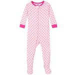 Gerber Baby Girls' 4-Pack Footed Pajamas, Dreams Rainbows Pink, 3T