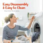 Hook-On Chairs - Portable & Foldable for Babies 6-36 Months, Family & Travel Use with Carry Bag (Grey)