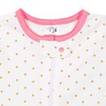 Gerber Baby Girls' 4-Pack Footed Pajamas, Dreams Rainbows Pink, 3T