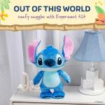 Disney Baby Lilo & Stitch Soft Huggable Stuffed Animal Cute Plush Toy for Toddler Boys and Girls, Gift for Kids, Blue Stitch 15 Inches