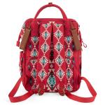 Montana West Wrangler Callie Diaper Bag Backpack with Stroller Straps Multifunction Baby Travel Bag WG2204-9110BDY