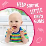 Earth's Best Organic Baby Food, Dissolvable Teething Snack for Babies 6 Months and Older, Strawberry Banana Crunchy Sticks, .56 oz Pack (Pack of 5)