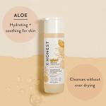 The Honest Company 2-in-1 Cleansing Shampoo Body Wash, Gentle for Baby, Naturally Derived, Tear-free, Hypoallergenic, Citrus Vanilla Refresh, 10 fl oz