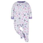 Onesies Brand Baby Girls 4-pack 'N Play Footies Multi And Toddler Sleepers, Rainbows, 0-3 Months US