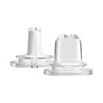 Dr. Brown's Anti-Colic Options+ Narrow Sippy Bottle Starter Kit, 8oz/250mL, with Level 3 Medium-Fast Flow Nipple and Soft 100% Silicone Sippy Spout, Pink, BPA Free, 6m+