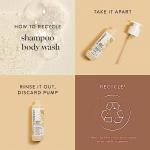 The Honest Company 2-in-1 Cleansing Shampoo Body Wash, Gentle for Baby, Naturally Derived, Tear-free, Hypoallergenic, Citrus Vanilla Refresh, 10 fl oz