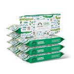 Amazon Brand - Mama Bear Toddler Toilet Wipes, Fragrance Free, Plant-Based Hypoallergenic, 336 Count, 8 Packs of 42