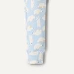 Amazon Essentials x Sofia Grainge Unisex Babies' Snug-Fit Cotton Pajamas, Pack of 2, Light Blue/Polar Bear, 12 Months