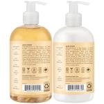 SheaMoisture Baby Essentials, Body Wash & Shampoo + Curls & Coils Conditioner, Detangler with Raw Shea, Chamomile & Argan Oil, Pediatrician-Tested, Hypoallergenic, Tear-Free, 13 Oz Ea