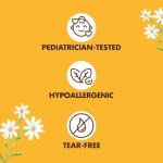 SheaMoisture Baby Essentials, Body Wash & Shampoo + Curls & Coils Conditioner, Detangler with Raw Shea, Chamomile & Argan Oil, Pediatrician-Tested, Hypoallergenic, Tear-Free, 13 Oz Ea