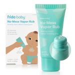 Frida Baby No-Mess Vapor Rub, Baby Vapor Rub for Chest, Neck, Back + Foot, Non-Medicated, Petroleum-Free, Hands-Free Applicator Tube, Non-Staining, Soothing Eucalyptus & Lavender for Sleep