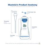 Mustela Baby Gentle Cleansing Gel - Baby Hair & Body Wash - with Natural Avocado fortified with Vitamin B5 - Biodegradable Formula & Tear-Free â€“ 16.90 fl. oz. (Pack of 1)