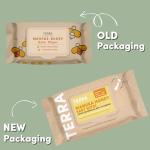 Terra Bamboo Baby Wipes: Manuka Honey, 99.5% Pure New Zealand Water, 100% Biodegradable Bamboo Fiber, 0% Plastic, Unscented Baby Wipes for Sensitive Skin, 1 Pack of 70 Wipes