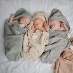 mushie Baby Hooded Towel | Organic Cotton (Moss)