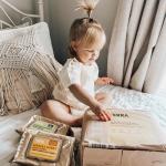 Terra Bamboo Baby Wipes: Manuka Honey, 99.5% Pure New Zealand Water, 100% Biodegradable Bamboo Fiber, 0% Plastic, Unscented Baby Wipes for Sensitive Skin, 1 Pack of 70 Wipes