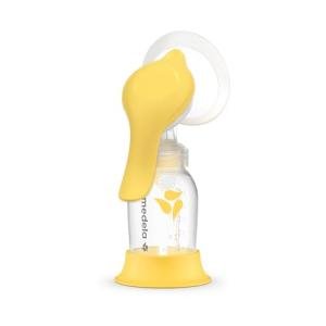 Medela Harmony Manual Breast Pump, Compact Swiss Design with PersonalFit Flex Shields and Medela's 2-Phase Expression Technology