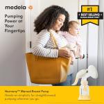 Medela Harmony Manual Breast Pump, Compact Swiss Design with PersonalFit Flex Shields and Medela's 2-Phase Expression Technology