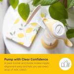 Medela Harmony Manual Breast Pump, Compact Swiss Design with PersonalFit Flex Shields and Medela's 2-Phase Expression Technology