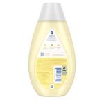 Johnson's Baby Head-To-Toe Baby Wash & Shampoo + Aloe & Vitamin B5, 2-in-1 Bath Wash Gently Cleanses Newborn's Delicate Skin & Hair, Hypoallergenic, No Added Parabens, Dyes & Sulfates, 13.6 fl. Oz