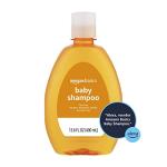 Amazon Basics Tear-Free Baby Shampoo, 13.6 Fluid Ounce, 4-Pack (Previously Solimo)