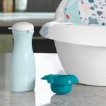 Fisher-Price™ Baby to Toddler Bath 4-in-1 Sling 'N Seat Tub with Removable Infant Support and 2 Toys, Pacific Pebble