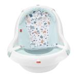 Fisher-Price™ Baby to Toddler Bath 4-in-1 Sling 'N Seat Tub with Removable Infant Support and 2 Toys, Pacific Pebble
