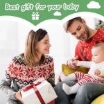 Yoolane Baby Teething Ring Toys [Original] - Silicone Rattle Teethers for Babies, Dinosaur Baby Teether Chew Toys Teething Relief, Stuff Essentials and Gifts for Toddler Infant Boys Girls 3+ Months