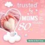 DREFT Bottle and Dish Soap | Made to Clean Baby Bottles, Sippy Cups, Pacifiers, Breast Pumps, & More | Gently Removes Milk Film & Odors | Plant Based, Fragrance Free Dish Soap | 18 Fl Oz (Pack of 3)