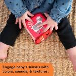 Baby Einstein Alpha Stacks Baby Learning Blocks, Soft, Multisensory Stacking Toys with Letters A-Z, Animals, Colors & Textures, Set of 4, Ages 3 Months+