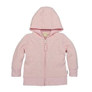 Burt's Bees Baby Unisex Sweatshirts, Lightweight Zip-up Jackets Coats, Organic Cotton Hooded, Blossom Quilted, 6 Months US
