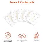 Amazon Basics Male Dog Diapers, 50 Count, Medium, Ultra Absorbent Disposable Wrap with Secure Fit, Leakproof and Comfortable